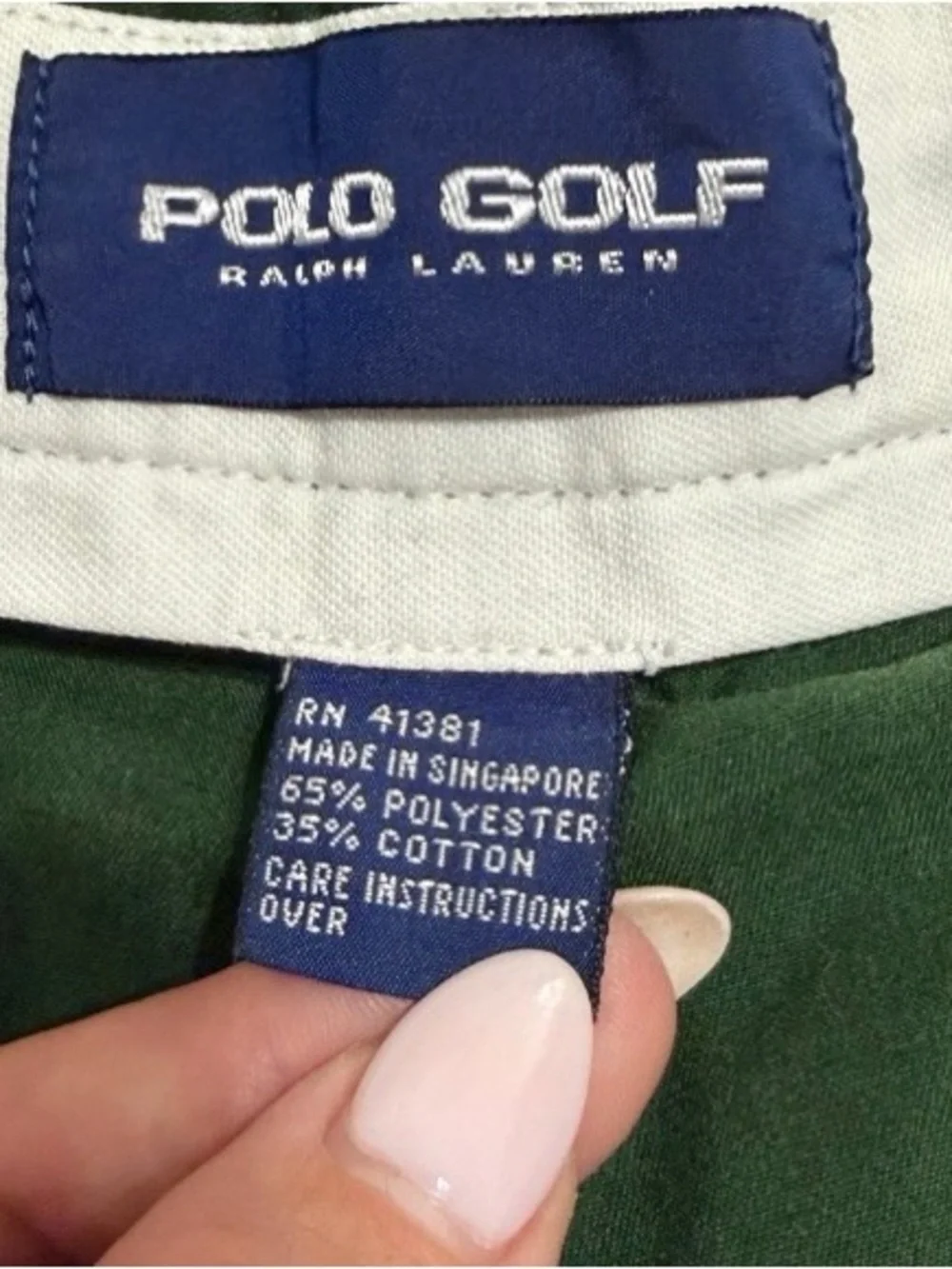 Vintage Polo Golf Ralph Lauren Men’s 38 Hunter Green Pleated Shorts PREPPY GOLF